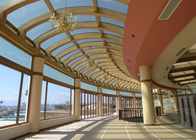 Glazetech skylight in hotel in Greece