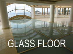 Glass floor Glazetech without silicone 10 years guarantee επιδαπέδια βατά χωρίς σιλικόνη 10 χρόνια εγγύηση